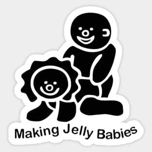 Making Jelly Babies Sticker